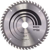 Bosch Lames de scies circulaires Optiline Wood, Lame de scie Bois, 23,5 cm, Bosch, 500 g, 1 pièce(s)