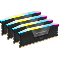 Corsair 64 Go DDR5-6400 (4x 16 Go) mémoire vive Noir, CMH64GX5M4B6400C32, XMP 3.0