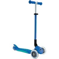 GLOBBER Primo Foldable Plus Lights, Trottinette Bleu foncé/Turquoise