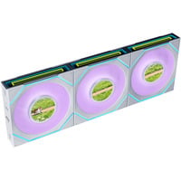 Lian Li UNI FAN SL-INF LCD FLEX 120 ventilateurs de boîtier RGB  Blanc, 3 pièces, 120 x 124 x 28 mm, PWM, contrôleur inclus