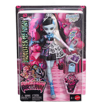 Mattel – Poupée FRANKIE STEIN ANNIVERSAIRE MONSTRUEUSEMENT MÉMORABLE Poupée mannequin, Femelle, 4 an(s), Garçon/Fille, 290 mm, 250 g