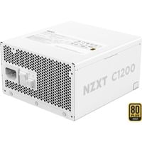 NZXT C1200 Gold ATX 3.1 alimentation modulaire 1200 watt Blanc, 1x 12V-2x6, 3x PCIe