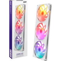 NZXT F420 RGB ventilateurs de boîtier Blanc, 3 pièces, 420 x 140 x 25 mm, PWM