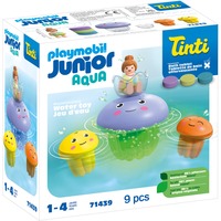 PLAYMOBIL Junior Aqua & Tinti : Famille de méduses colorées, Jouets de construction 
