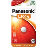 Panasonic LR-44EL Batterie à usage unique Alcaline Argent, Batterie à usage unique, Alcaline, 1,5 V, 2 pièce(s), 120 mAh, Métallique
