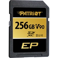 Patriot EP 256 GB SDXC, Carte mémoire Noir