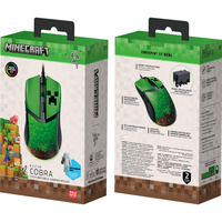 Razer Cobra - Minecraft Edition, Souris gaming Vert/Noir