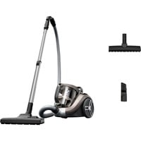Rowenta Compact Power XXL RO4B30 2,5 L Aspirateur réservoir cylindrique Sec 900 W Sans sac Gris/Noir, 900 W, Aspirateur réservoir cylindrique, Sec, Sans sac, 2,5 L, Filtrage