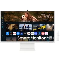 SAMSUNG 32" 4K UHD Moniteur Blanc