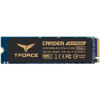 Team Group T-FORCE CARDEA Z44L M.2 1000 Go PCI Express 4.0 SLC NVMe SSD Noir/Or, 1000 Go, M.2