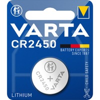 Varta -CR2450 Piles domestiques, Batterie Batterie à usage unique, CR2450, Lithium, 3 V, 1 pièce(s), 560 mAh