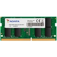ADATA Premier module de mémoire 8 Go 1 x 8 Go DDR4 260-pin SO-DIMM, Mémoire vive Vert, 8 Go, 1 x 8 Go, DDR4, 3200 MHz, 260-pin SO-DIMM