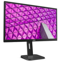 AOC 24P1 reconditionné 23.8" Moniteur Noir, 1x DisplayPort, 1x HDMI, 1x DVI, 1x VGA, 4x USB-A