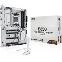 ASUS B850 MAX GAMING WIFI W AMD B850 Emplacement AM5 ATX carte mère socket AM5 AMD, Emplacement AM5, AMD Ryzen 7000 Series, AMD Ryzen 8000 Series, AMD Ryzen 9000 Series, Emplacement AM5, DDR5-SDRAM, 256 Go