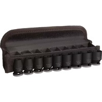 Bosch Set d'embouts à douille d'impact PRO 3/8", 9 pièces, Clés mixtes à cliquet Noir