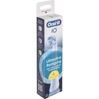 Braun Oral-B iO Nettoyage Ultime 4 pièces, Tête brosse à dent électrique Blanc