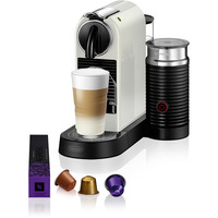 DeLonghi Citiz & Milk EN 267.WAE, Machine à capsule Blanc/Argent