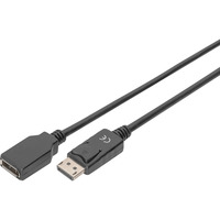 Digitus AK-340200-020-S, Câble d'extension Noir