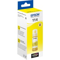 Epson 114 Originale, Encre Jaune, Epson, EcoTank ET-8550 EcoTank ET-8500, Rendement standard, 70 ml, Jet d'encre