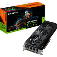 GIGABYTE GeForce RTX 5070 WINDFORCE SFF 12G Carte graphique - 12 Go GDDR7, 192 bits, PCI-E 5.0, Fréquence du cœur 2512 MHz, 3 x DP 2.1b, 1 x HDMI 2.1b, DLSS 4, GV-N5070WF3-12GD 192 bits, PCI-E 5.0, Fréquence du cœur 2512 MHz, 3 x DP 2.1b, 1 x HDMI 2.1b, DLSS 4, GV-N5070WF3-12GD, GeForce RTX 5070, 12 Go, GDDR7, 192 bit, 7680 x 4320 pixels, PCI Express x16 5.0