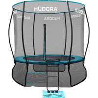 HUDORA Trampoline Fantastic Complete 250V, Appareil de fitness Turquoise/Noir