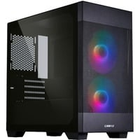 Lian Li LANCOOL 205M Mesh boîtier midi tower Noir | 2x USB-A | RGB | Verre Trempé