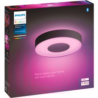 Philips White & Color Ambiance Infuse Plafonnier M, Lumière LED Noir