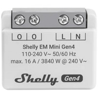 Shelly EM Mini Gen4, Appareil de mesure Gris