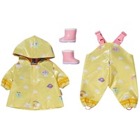 ZAPF Creation BABY born Deluxe Rain Outfit 43cm, Accessoires de poupée Jaune/Rose, BABY born Deluxe Rain Outfit 43cm, Vêtements de pluie de poupée, 3 an(s)