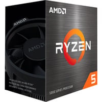 AMD Ryzen 5 5500F, 3,0 GHz (4,4 GHz Turbo Boost) socket AM4 processeur Unlocked, Wraith Stealth, processeur en boîte
