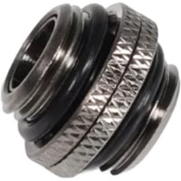 Alphacool Double raccord emboîtable ES G1/4 mâle à G1/4 mâle pivotant, Connecteur Noir