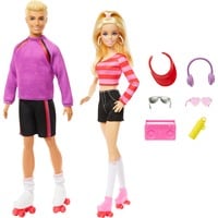Barbie Fashionistas – Coffret Poupées et Accessoires Poupée mannequin, Mâle et femelle (kit), 3 an(s), Fille, 300 mm, 280 g