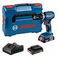 Bosch BOSCH GSB 18V-45 2x 2,0Ah LBOXX, Perceuse à percussion Bleu/Noir