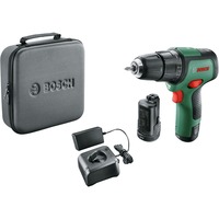 Bosch EasyImpact 12 1300 tr/min Sans clé 1 kg Noir, Vert, Perceuse à percussion Vert/Noir, Perceuse à poignée pistolet, Sans clé, Sans brosse, 1 cm, 1300 tr/min, 2 cm
