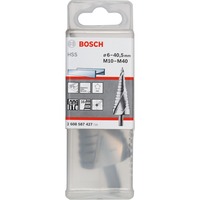 Bosch Foret étagé HSS, Ø 6mm - Ø 40,5mm, M 10 - M 40, Perceuse 
