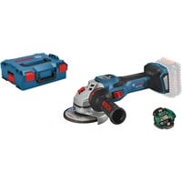 Bosch GWS 18V-15 SC meuleuse d'angle 12,5 cm 9800 tr/min 1,3 kg Bleu/Noir, 9800 tr/min, 12,5 cm, Batterie, 8 Ah, 1,3 kg, Moteur sans balai