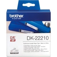 Brother Ruban papier continu Noir sur blanc, DK, Blanc, Thermique directe, Brother, Brother QL1050, QL1060N, QL500, QL500A, QL550, QL560,QL560VP, QL570, QL580N, QL650TD, QL700,...