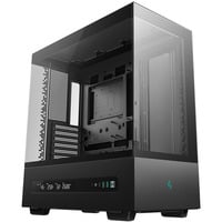 DeepCool CH690 DIGITAL boîtier midi tower Noir | 2x USB-A | 1x USB-C | Verre Trempé