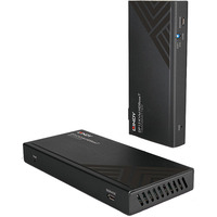 Lindy Extendeur KVM Cat.6 150m, Extension DisplayPort Noir