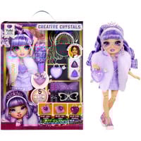 MGA Entertainment Rainbow High Creative Crystals Fashion Doll- Violet, Poupée Rainbow High Creative Crystals Fashion Doll- Violet, Poupée mannequin, Femelle, 8 an(s), 280 mm, Multicolore