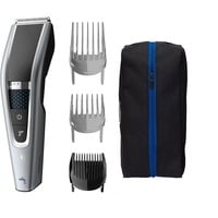 Philips 5000 series Tondeuse à cheveux lavable, technologie Trim-n-Flow PRO Argent/Noir, technologie Trim-n-Flow PRO, Noir, Argent, 0,5 mm, 2,8 cm, 4,1 cm, Acier inoxydable, Batterie