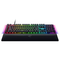 Razer Blackwidow V4 RGB clavier gaming mécanique Noir, Layout DE (QWERTZ), Razer Yellow, 100%