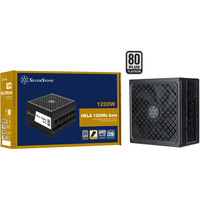 SilverStone HELA 1200Rz Axis alimentation modulaire 1200 watt Noir, 2x 12V-2x6, 5x PCIe