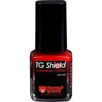 Thermal Grizzly TG-ASH-050-RT pièce et accessoire pour systèmes de refroidissement d'ordinateurs Liquide de refroidissement, Peinture Liquide de refroidissement, Noir, Rouge, Transparent, 110 °C, -20 °C, 5 ml, 1 pièce(s)