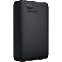 WD WD Elements Portable disque dur externe 4000 Go Noir Noir, 4000 Go, 2.5", 3.2 Gen 1 (3.1 Gen 1), Noir