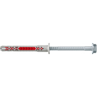 fischer Cheville à tige longue DuoXpand 8x80 FUS Gris clair/Rouge