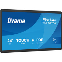 iiyama ProLite TW2424AS-B3P, Affichage public Noir (Mat), Écran plat interactif, 60,5 cm (23.8"), 1920 x 1080 pixels, Wifi, 24/7