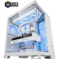 ALTERNATE ALT-ICUECS-INT-003, PC gaming Blanc/transparent