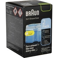 Braun CCR2 Cartouche de nettoyage Cartouche de nettoyage, Bleu, Braun, Braun Clean&Charge, Box, 2 pièce(s)