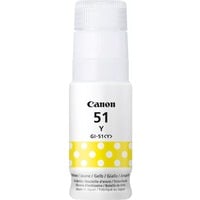 Canon GI-51Y, haut rendement, bouteille d'encre, jaune haut rendement, bouteille d'encre, jaune, Jaune, Canon, PIXMA G1520, G2520, G2560, G3520, G3560, 7700 pages, Jet d'encre, 1 pièce(s)